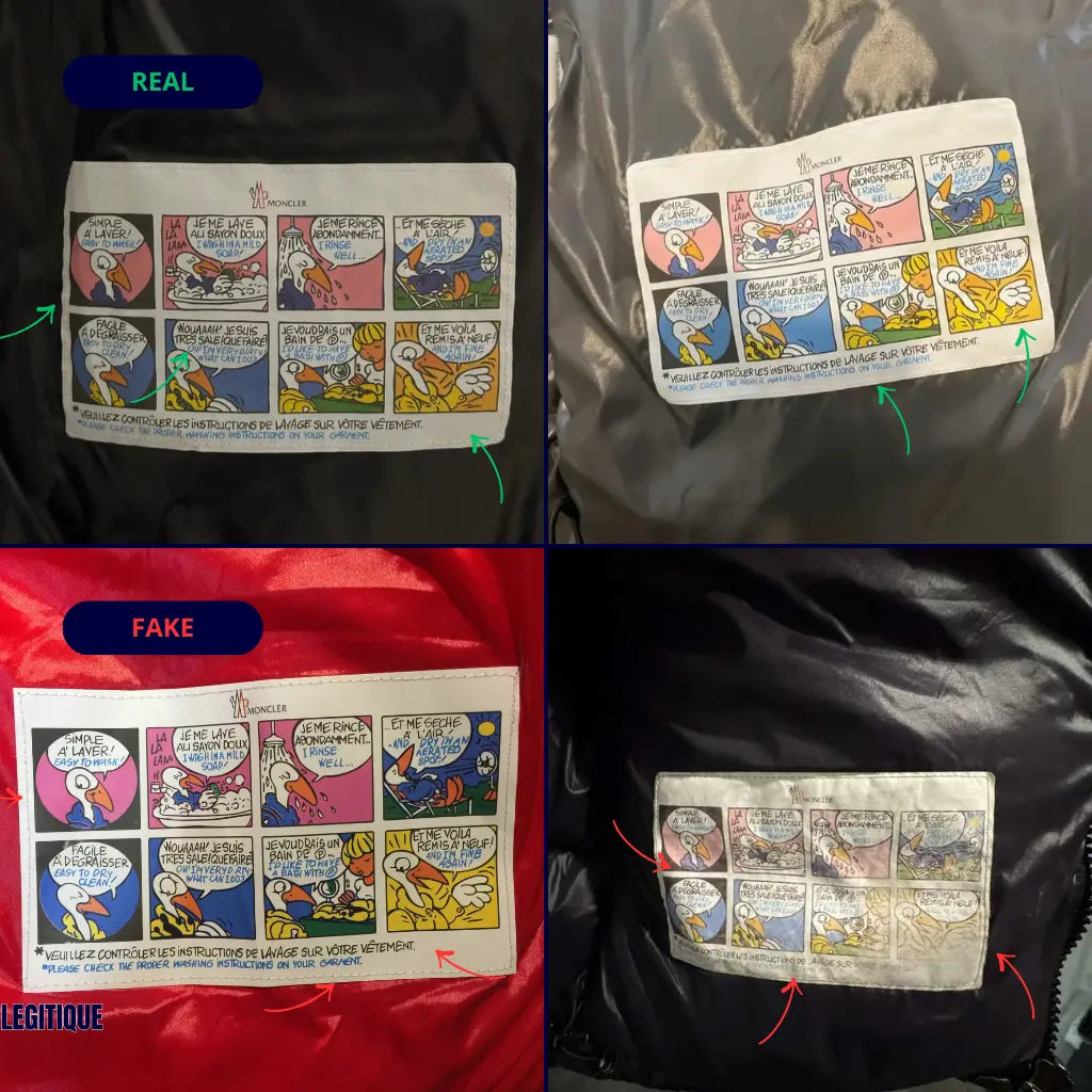 Moncler Legit Check Guide: How to Spot a Fake Comic Strip