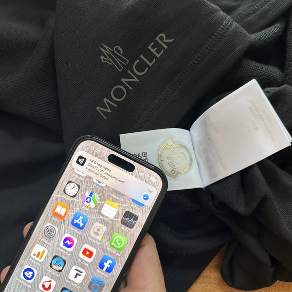 Moncler NFC Tag Behind the Badge: Does a Successful Scan Mean It’s Real?