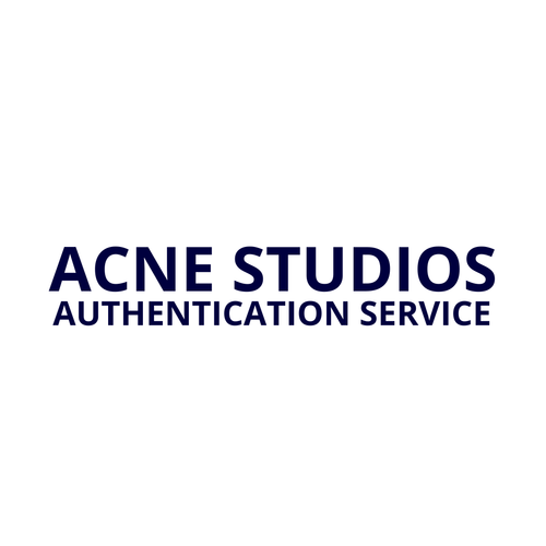 Acne Studios Authentication Service