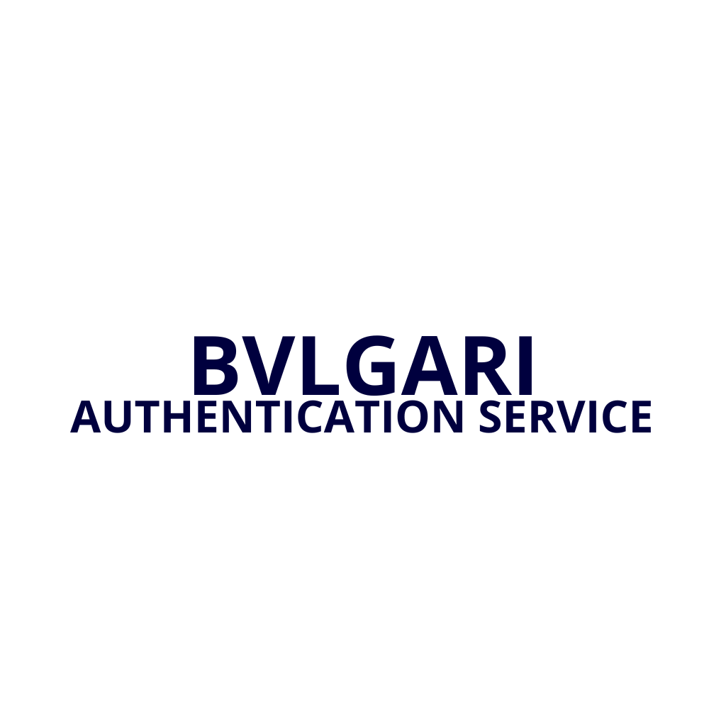 Bulgari Authentication service