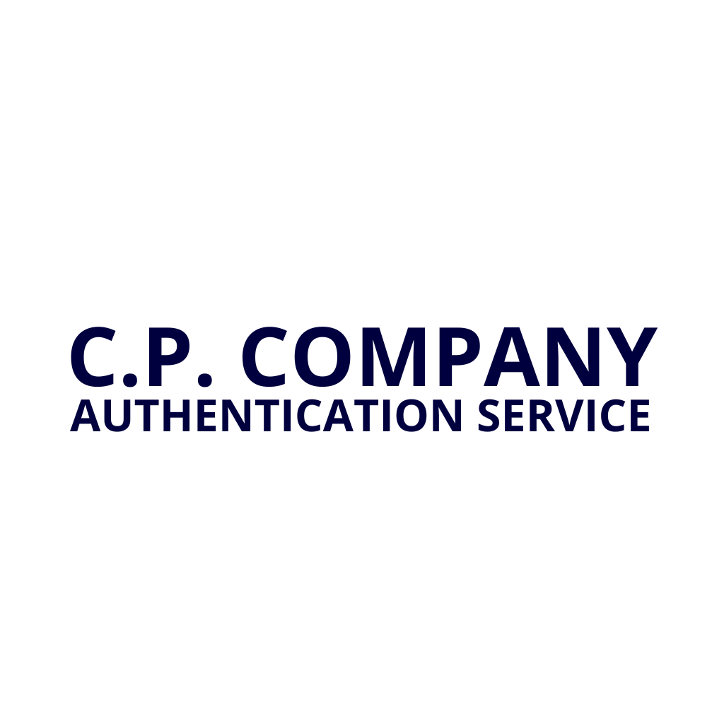 C.P. COMPANY Authentication Service