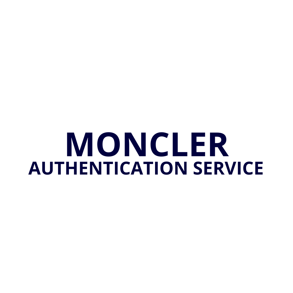 MONCLER Authentication service