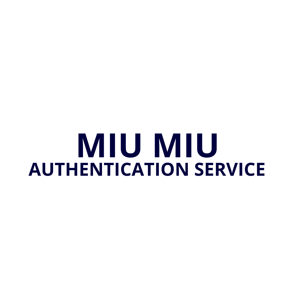 Miu Miu Authentication service