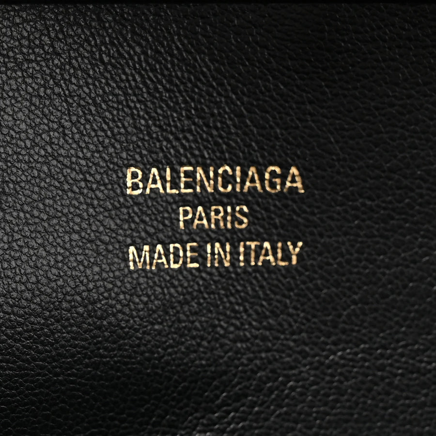 Balenciaga logo stamp inspection for authenticity