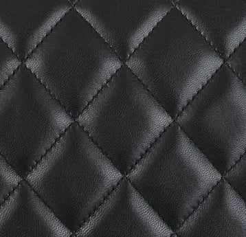 Chanel quilting, hardware and stitching detail